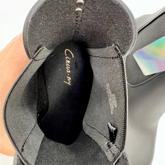 ♣️ Circus by Sam Edelman Womens Katiana Black Chelsea Boots - Picture 7 of 14